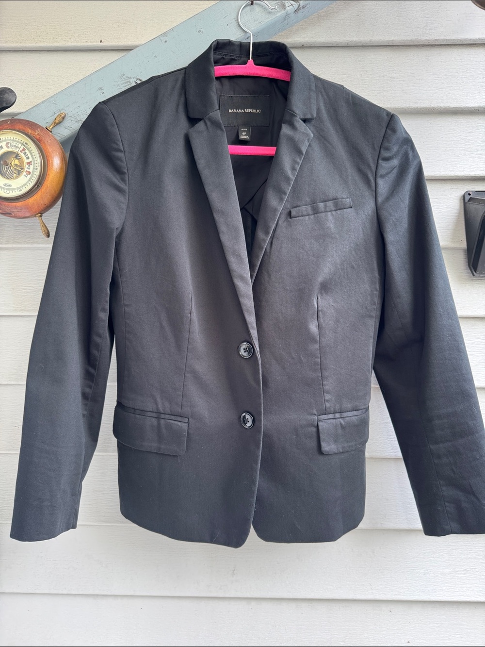 Banana Republic Black Women’s Two-Button Blazer